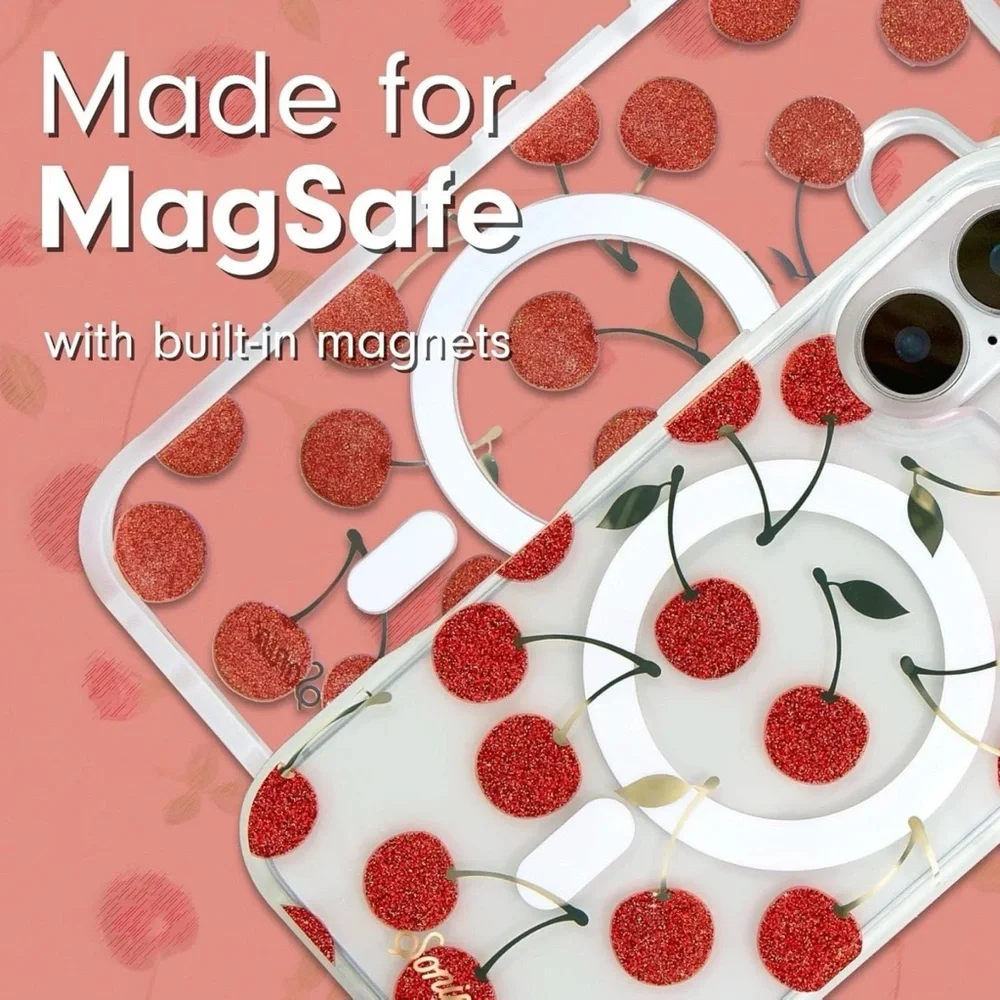 Sonix MagSafe iPhone 2024, 6.1 inch Case Cherry New in Box